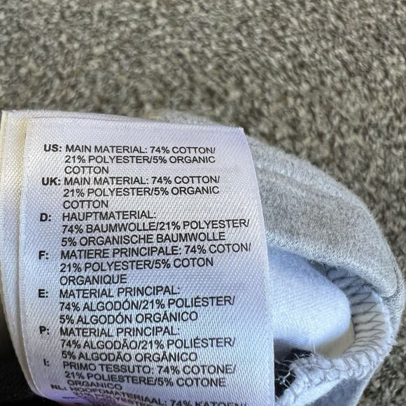 Adidas Originals 80s Moto Cropped Sweatshirt Three Stripes Crewneck S Logo NEW - Picture 8 of 8